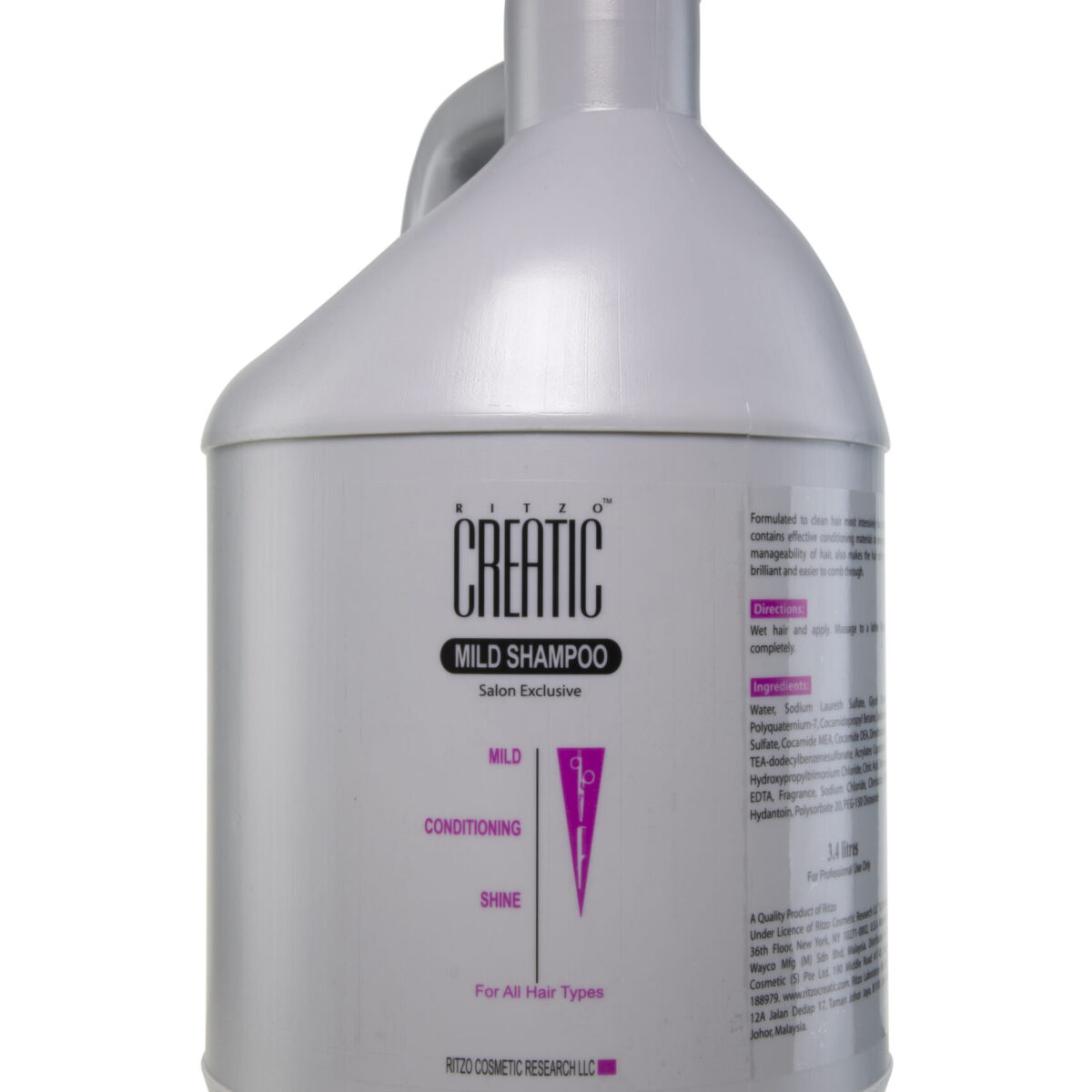 CREATIC Mild Shampoo 3.4 ltr