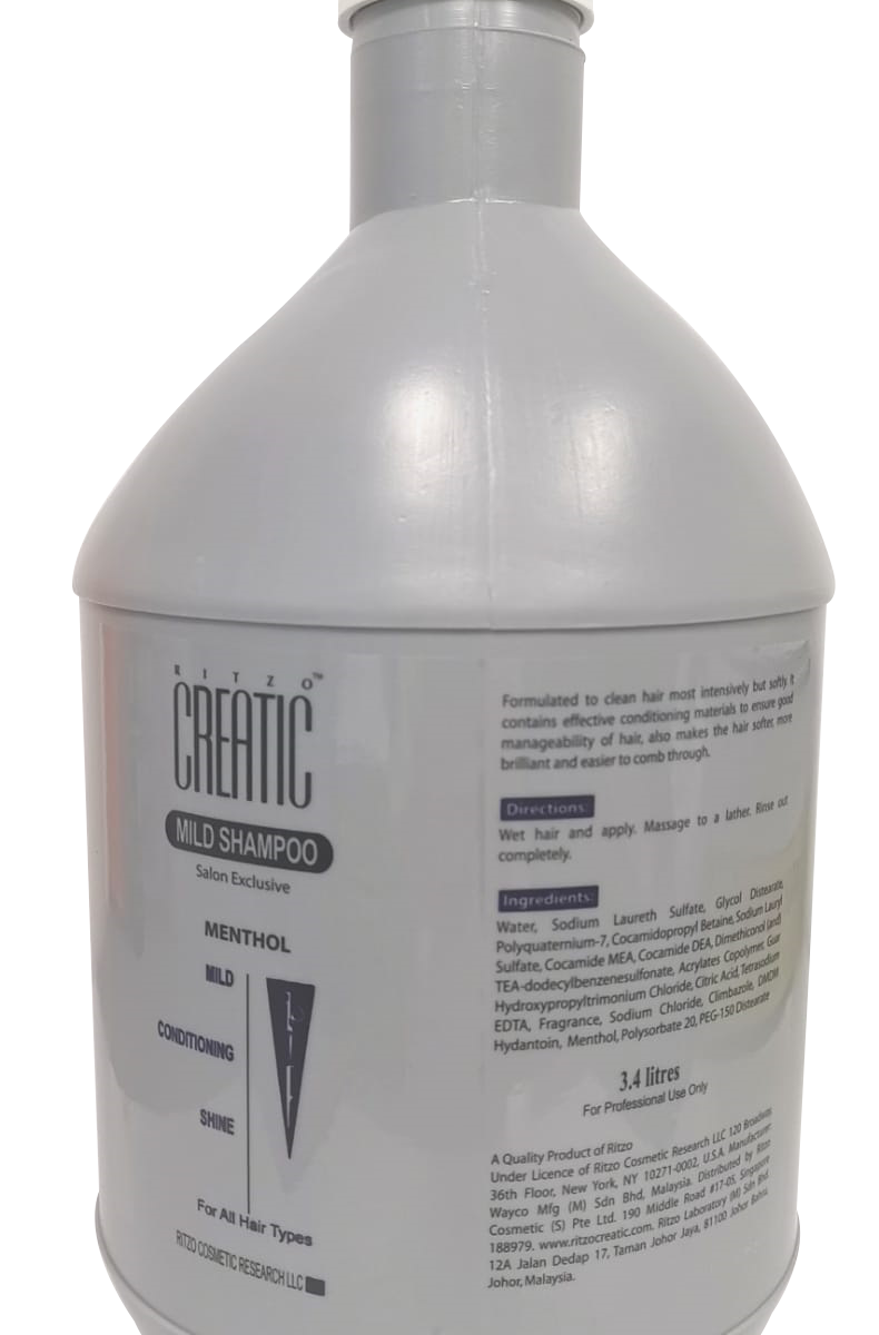 Mild Shampoo (Menthol) 3.4 ltr